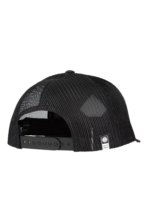 Salty Crew Sealine Retro Trucker Hat - Black Camo - Back