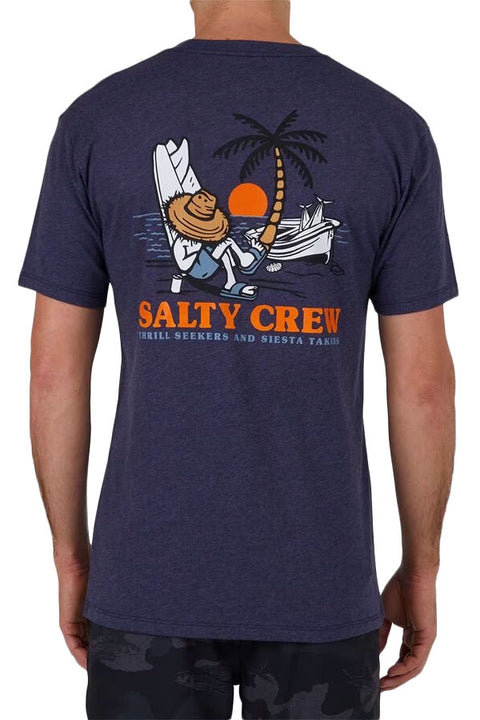 Salty Crew Siesta Premium S/S Tee - Navy Heather
