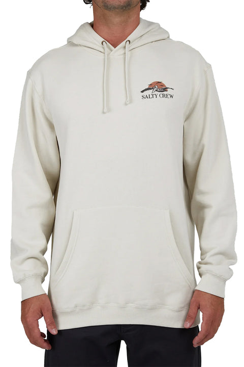 Salty Crew Soarin Hooded Fleece - Bone- Front