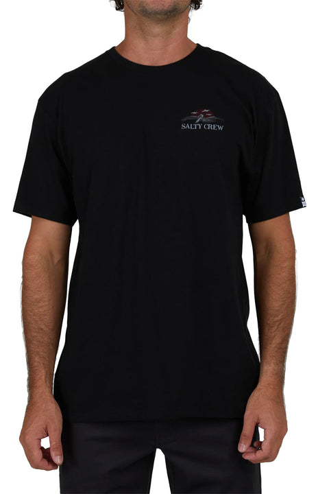 Salty Crew Soarin Premium S/S Tee - Black- Front