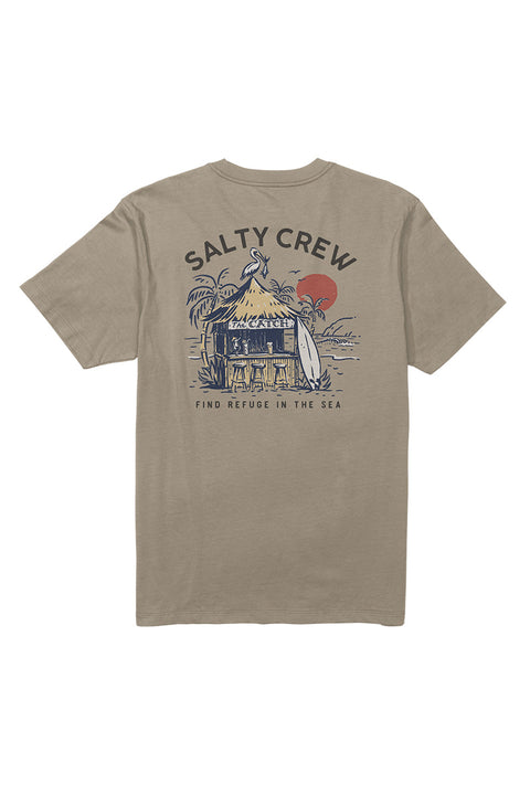 Salty Crew The Catch SS Tee - Twig- Back
