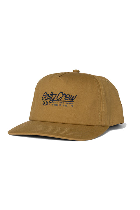 Salty Crew The Crew Snapback - Fennel Seed- Front