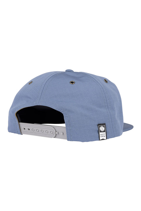 Salty Crew Tippet Rip 5-Panel Hat - Slate - Back