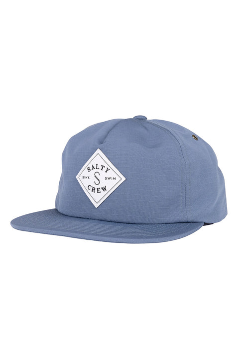 Salty Crew Tippet Rip 5-Panel Hat - Slate