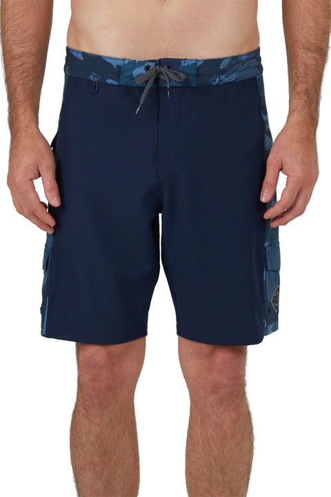 Salty Crew Transom Utility Boardshort - Blue Camo