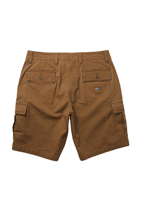 Salty Crew Trooper Ripstop Cargo Short - Coffee- Back