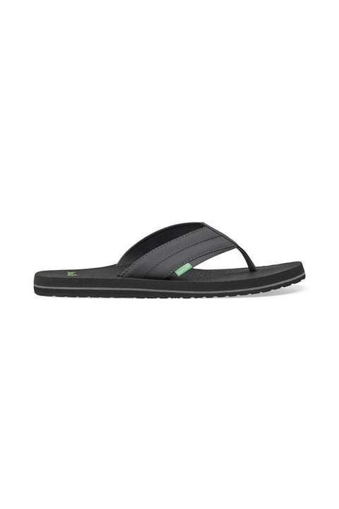 Sanuk Beer Cozy 2 Sandal - Charcoal - Side