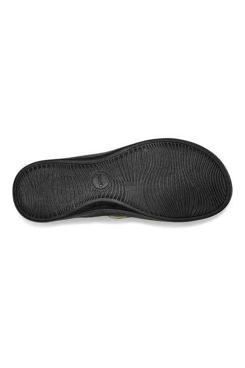Sanuk Women's Cosmic Shores Leopard - Black - Sole