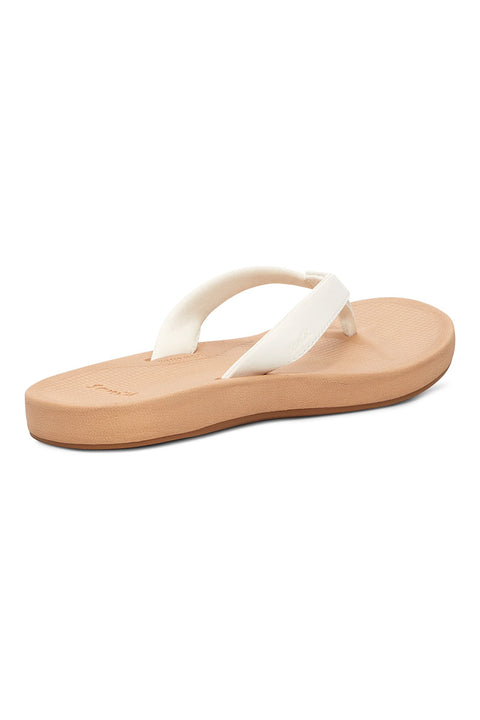 Sanuk Women's Cosmic Shores - White - Back