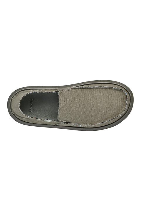 Sanuk Donny Hemp Shoe - Earth - Top