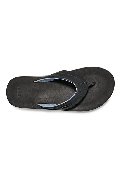 Sanuk Tiderush Sandals - Black - Top