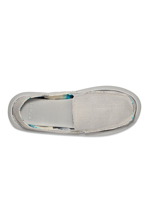 Sanuk Women's Donny Hemp - Grey - Top