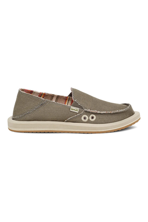 Sanuk Women's Donny Hemp - Smokey Olive