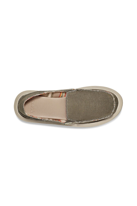 Sanuk Women's Donna Hemp - Smokey Olive - Top