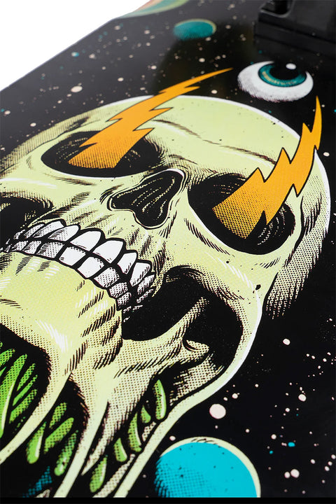 Sector 9 Chop Hop Charge Complete Skateboard- Close up on graphic on bottom of deck