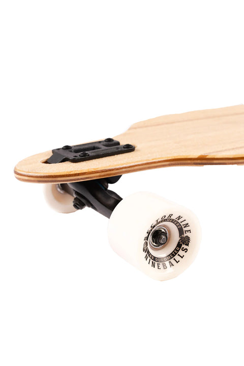 Sector 9 Lookout Take Off Complete Skateboard- Close up on trucks