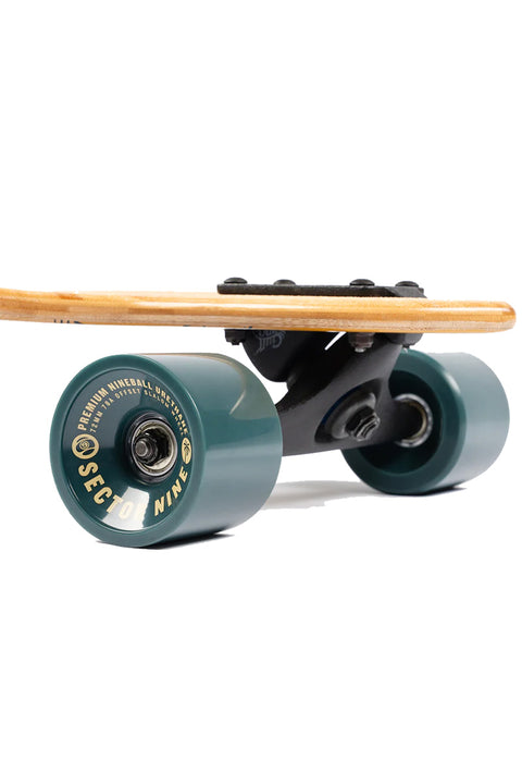 Sector 9 Mini Lookout Voyage Complete Skateboard- Close up of wheels