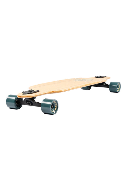 Sector 9 Mini Lookout Voyage Complete Skateboard- board on the ground