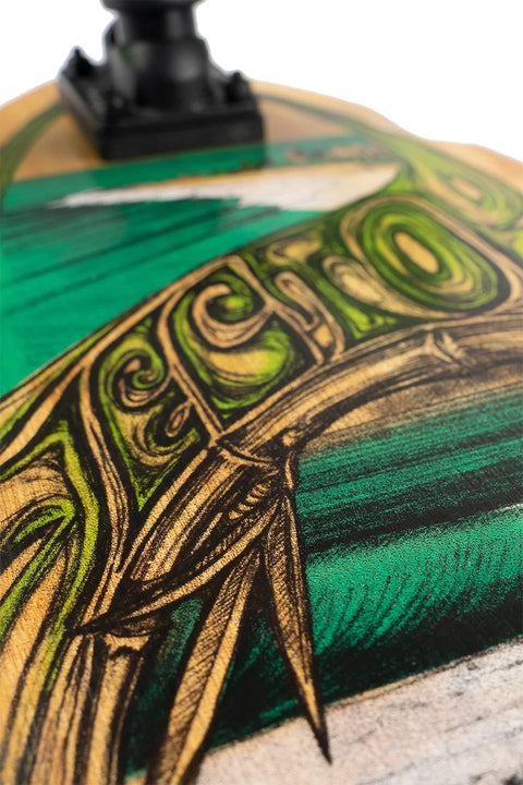 Sector 9 Snapper Complete Skateboard- Close up on logo on bottom of deck