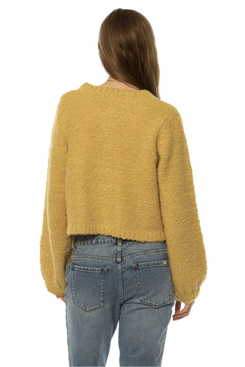 SisstrEvolution Baja Cress L/S Sweater - Sunray - Back