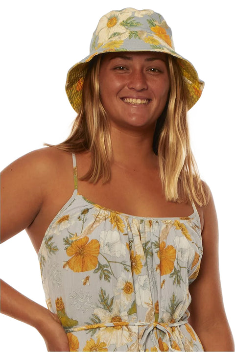 SisstrEvolution Kahi Bucket Hat - Blue Mist