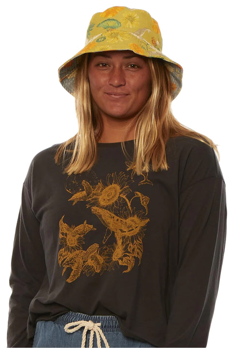 SisstrEvolution Kahi Bucket Hat - Blue Mist