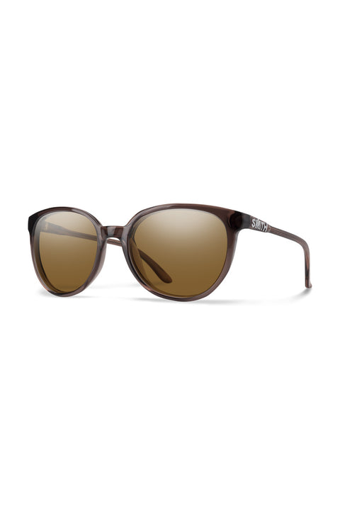 Smith Cheetah Sunglasses - Rosewood Crystal / ChromaPop Polarized Brown Lens- Front