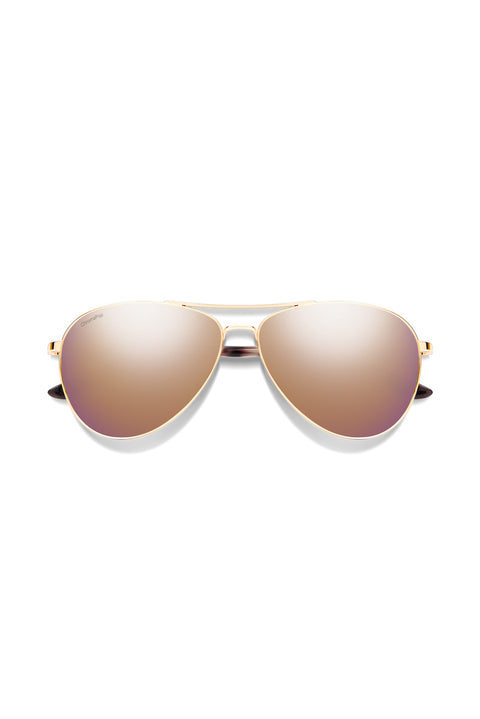 Smith Langley 2 Sunglasses - Rose Gold / ChromaPop Polarized Rose Gold Mirror - Front