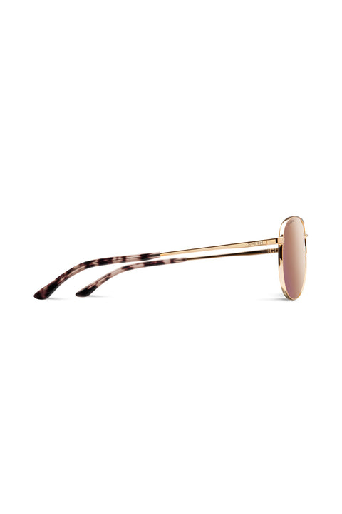Smith Langley 2 Sunglasses - Rose Gold / ChromaPop Polarized Rose Gold Mirror - Side