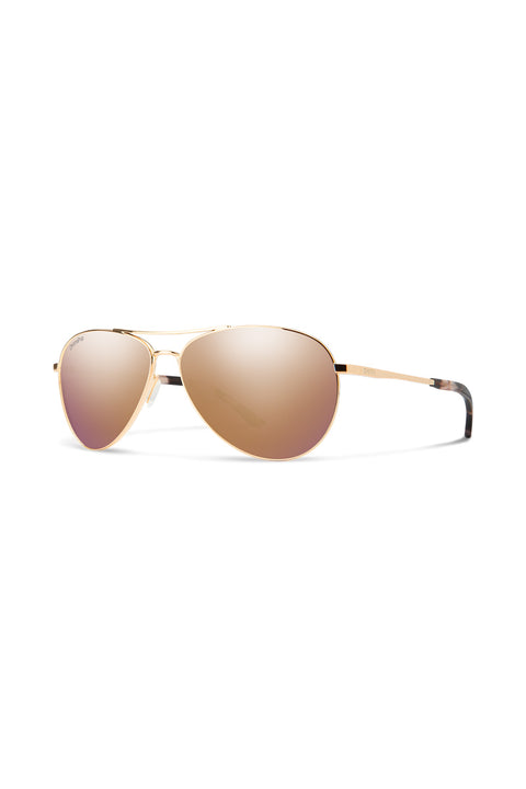 Smith Langley 2 Sunglasses - Rose Gold / ChromaPop Polarized Rose Gold Mirror