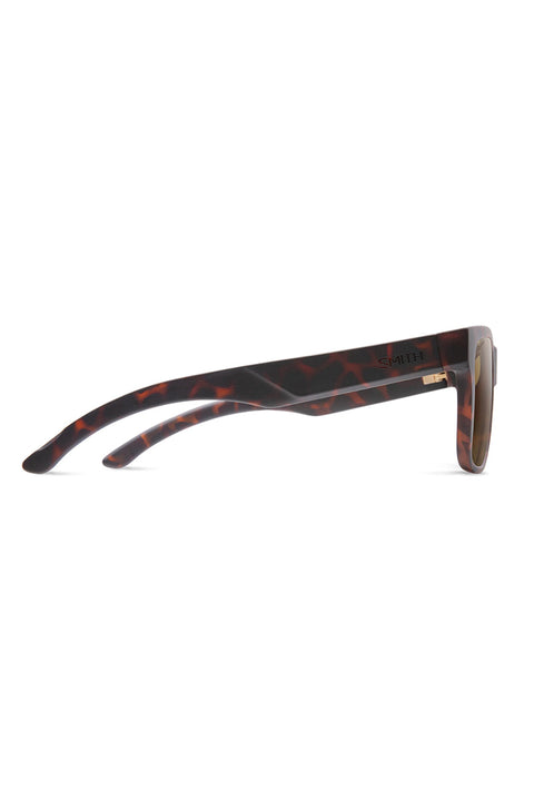 Smith Lowdown 2 Core Sunglasses - Matte Tortoise / Polarized Brown- Side