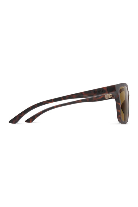 Smith Shoutout Core Sunglasses - Matte Tortoise / Polarized Brown- Side