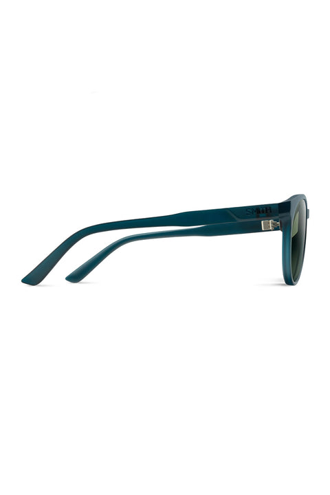 Smith Westward Core Sunglasses - Matte Pacific Crystal / Polarized Gray Green- Side