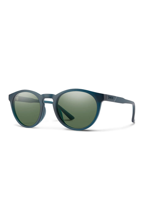 Smith Westward Core Sunglasses - Matte Pacific Crystal / Polarized Gray Green- Front