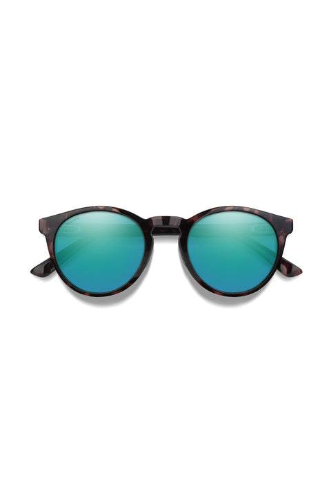 Smith Westward Sunglasses - Tortoise / ChromaPop Polarized Opal Mirror- Front folded