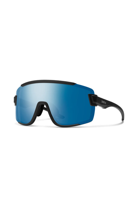 Smith Wildcat Sunglasses - Matte Black / ChromaPop Polarized Blue Mirror