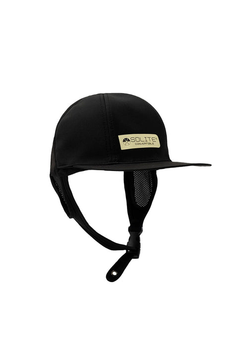 Solite Convertible Hat - Black- Front
