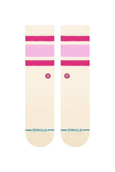 Stance Boyd Crew Socks - Lavender- Front view