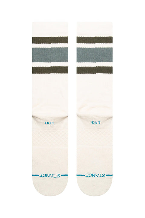Stance Boyd Crew Socks - Vintage White- Bottom view