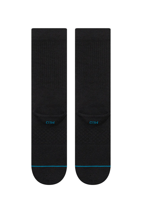 Stance Bonez Crew Sock - Black - Back