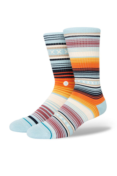 Stance Curren Crew Socks - Light Blue
