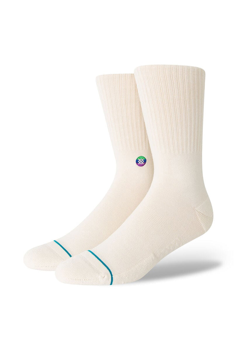 Stance Encircle X Stance Love Crew Socks - White | Moment Surf Company