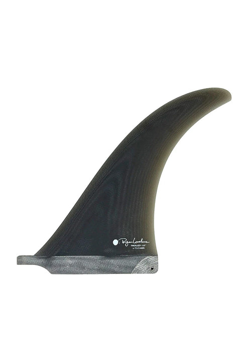 True Ames 7.5" Lovelace Thicklizzy Single Fin - Smoke- front