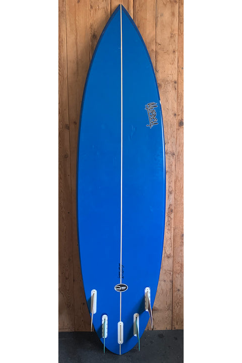 Used Murdey 6'8" Step Up Surfboard - Bottom