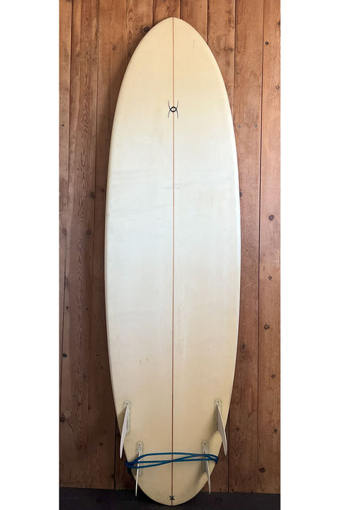 Used SK 7'0" Mid Length Surfboard - Bottom