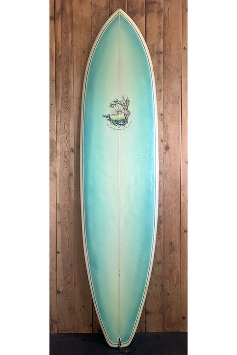 Used 7'6" Tree Lady Mid Length Surfboard