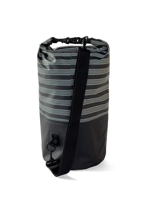 Vissla 7 Seas 20L Dry Pack - Black Stripe - Back