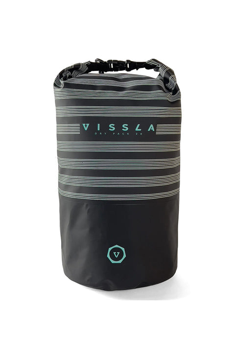 Vissla 7 Seas 20L Dry Pack - Black Stripe