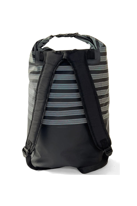 Vissla 7 Seas 35L Dry Backpack - Black Stripe - Backpack Straps
