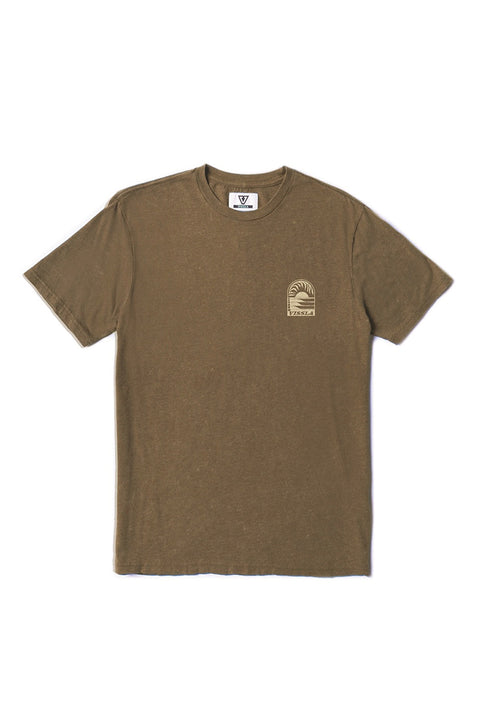 Vissla Canopy Cosmic Wash SS Tee - Chocolate- Front